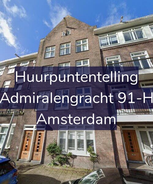 Foto gevel Huurpuntentelling voor Admiralengracht 91-H, Amsterdam
