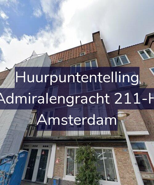 Foto gevel Huurpuntentelling voor Admiralengracht 211-H, Amsterdam