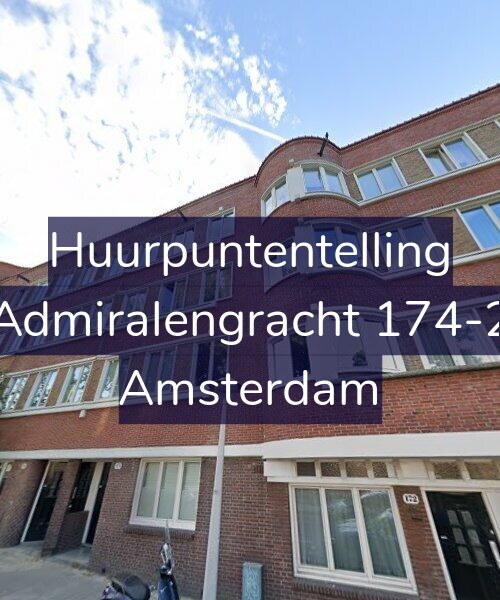 Foto gevel Huurpuntentelling voor Admiralengracht 174-2, Amsterdam