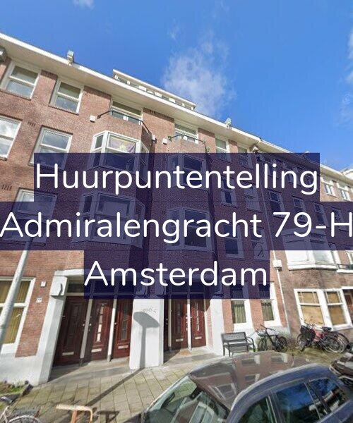 Foto gevel Huurpuntentelling voor Admiralengracht 79-H, Amsterdam