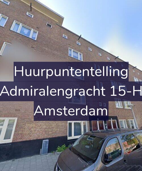 Foto gevel Huurpuntentelling voor Admiralengracht 15-H, Amsterdam