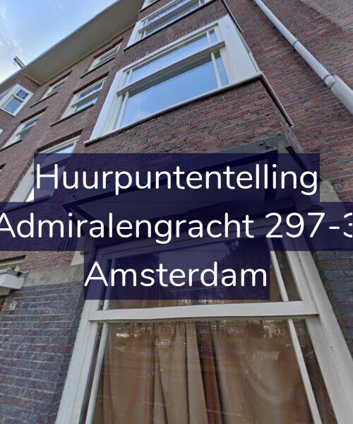 Foto gevel Huurpuntentelling voor Admiralengracht 297-3, Amsterdam