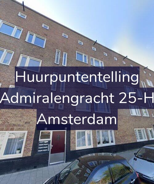 Foto gevel Huurpuntentelling voor Admiralengracht 25-H, Amsterdam