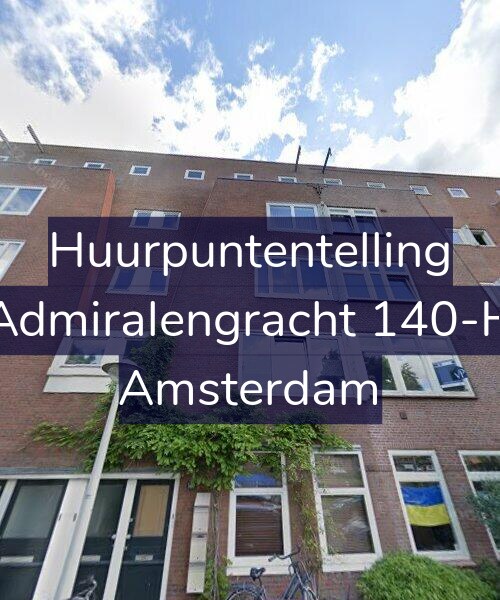 Foto gevel Huurpuntentelling voor Admiralengracht 140-H, Amsterdam