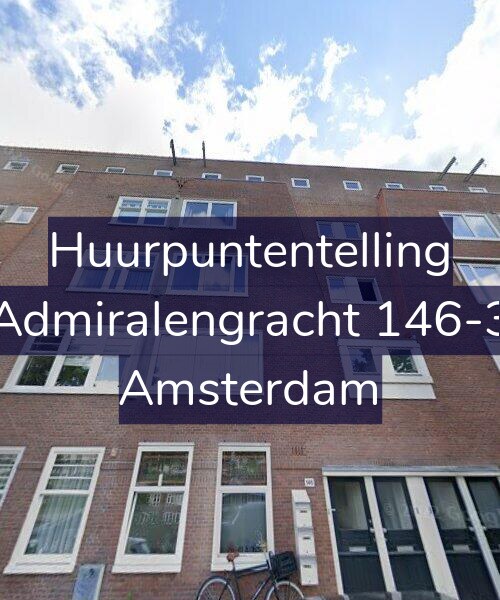 Foto gevel Huurpuntentelling voor Admiralengracht 146-3, Amsterdam
