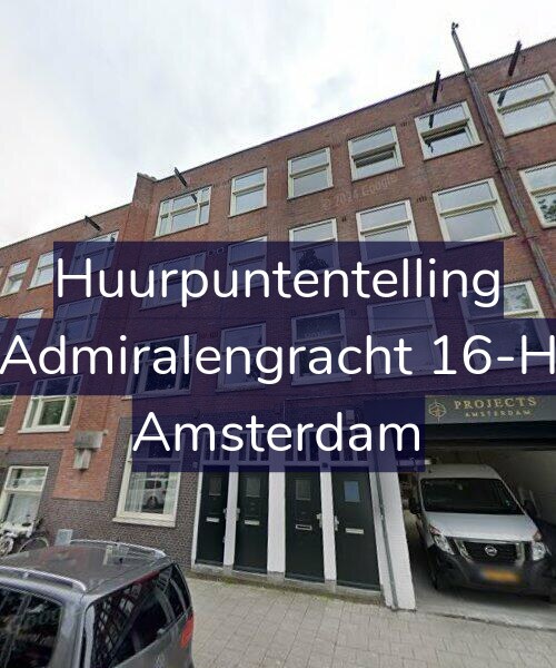 Foto gevel Huurpuntentelling voor Admiralengracht 16-H, Amsterdam