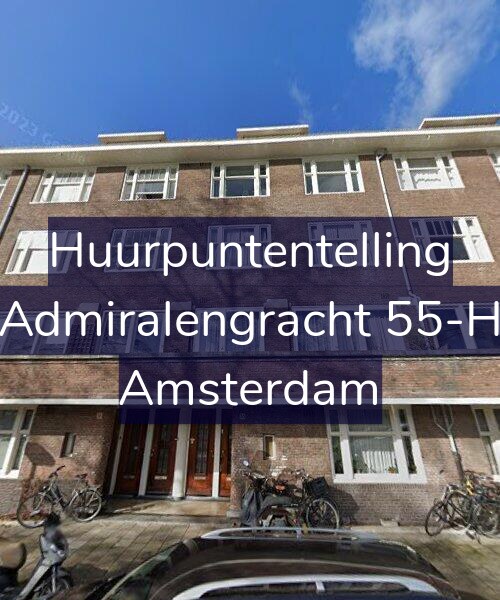 Foto gevel Huurpuntentelling voor Admiralengracht 55-H, Amsterdam