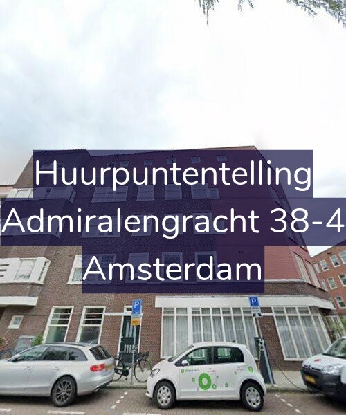 Foto gevel Huurpuntentelling voor Admiralengracht 38-4, Amsterdam