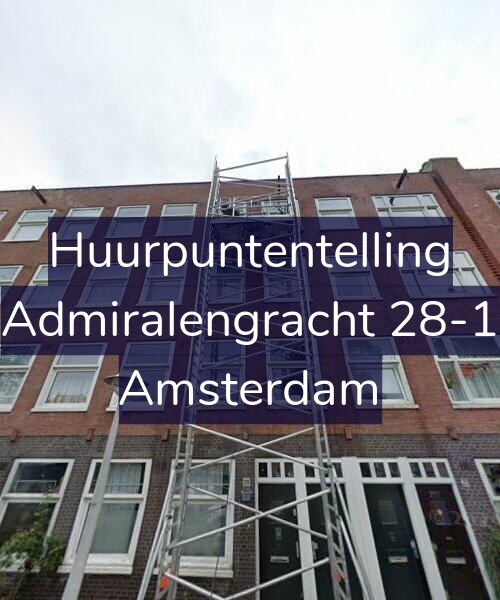 Foto gevel Huurpuntentelling voor Admiralengracht 28-1, Amsterdam