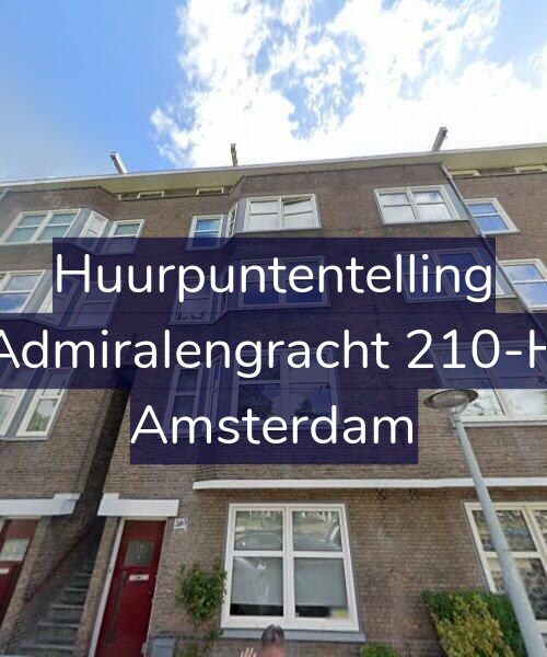 Foto gevel Huurpuntentelling voor Admiralengracht 210-H, Amsterdam