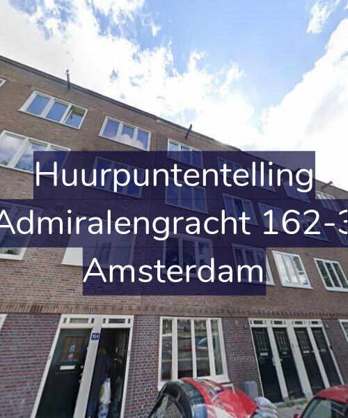 Foto gevel Huurpuntentelling voor Admiralengracht 162-3, Amsterdam