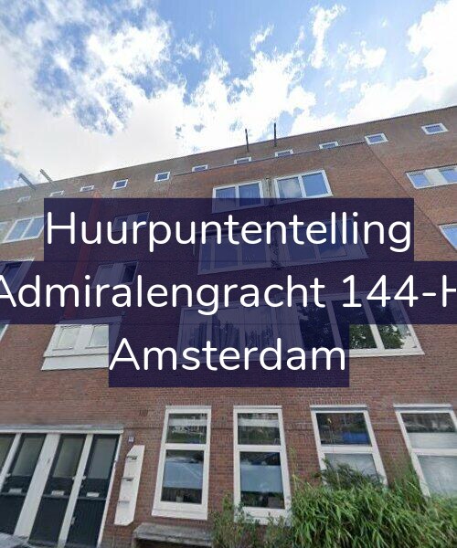 Foto gevel Huurpuntentelling voor Admiralengracht 144-H, Amsterdam