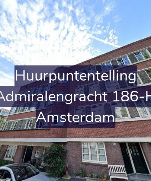Foto gevel Huurpuntentelling voor Admiralengracht 186-H, Amsterdam