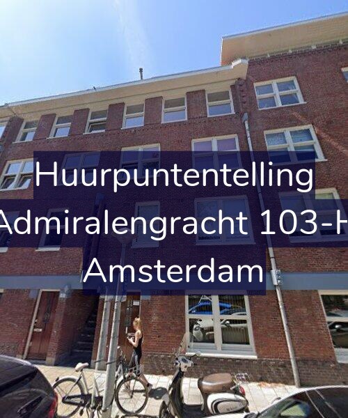 Foto gevel Huurpuntentelling voor Admiralengracht 103-H, Amsterdam
