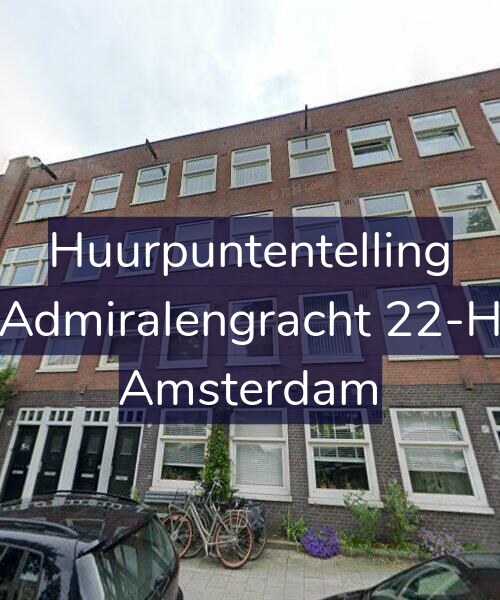 Foto gevel Huurpuntentelling voor Admiralengracht 22-H, Amsterdam