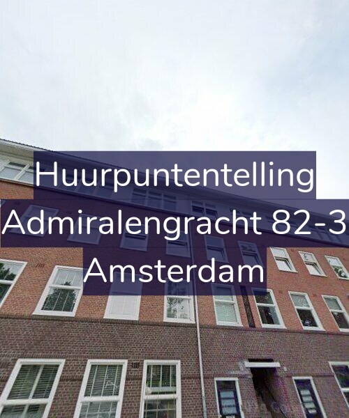 Foto gevel Huurpuntentelling voor Admiralengracht 82-3, Amsterdam