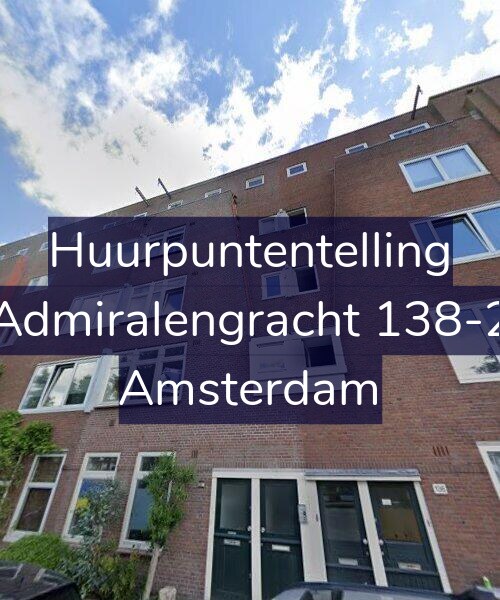 Foto gevel Huurpuntentelling voor Admiralengracht 138-2, Amsterdam