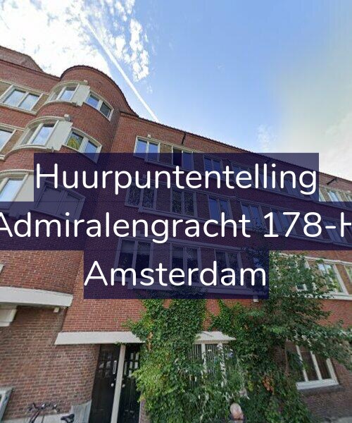 Foto gevel Huurpuntentelling voor Admiralengracht 178-H, Amsterdam