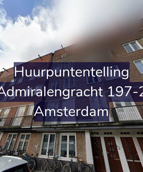Foto gevel Huurpuntentelling voor Admiralengracht 197-2, Amsterdam