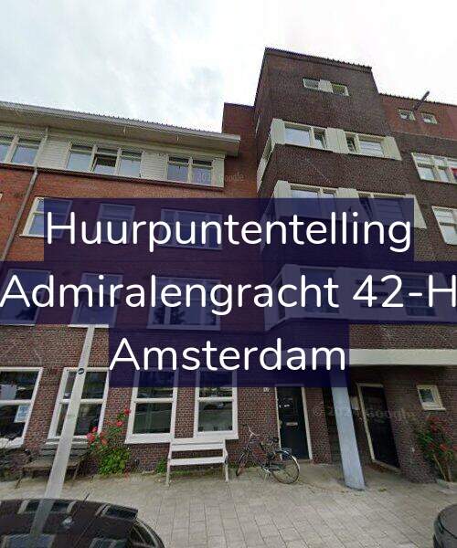 Foto gevel Huurpuntentelling voor Admiralengracht 42-H, Amsterdam