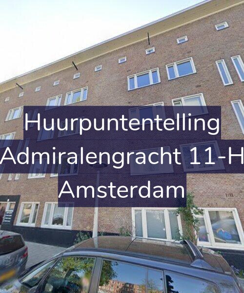 Foto gevel Huurpuntentelling voor Admiralengracht 11-H, Amsterdam