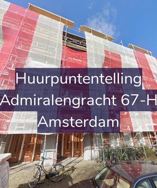 Foto gevel Huurpuntentelling voor Admiralengracht 67-H, Amsterdam