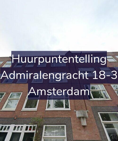 Foto gevel Huurpuntentelling voor Admiralengracht 18-3, Amsterdam