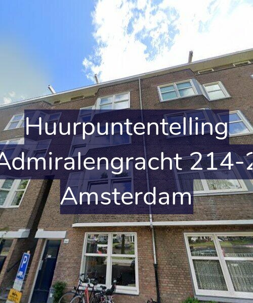 Foto gevel Huurpuntentelling voor Admiralengracht 214-2, Amsterdam