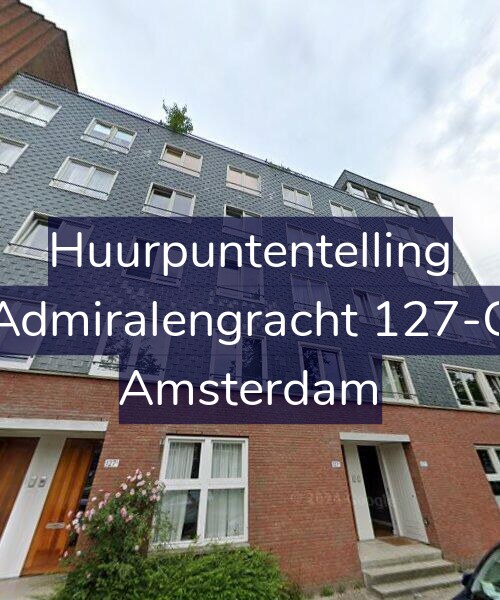 Foto gevel Huurpuntentelling voor Admiralengracht 127-C, Amsterdam