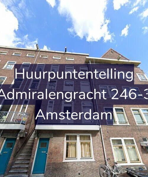 Foto gevel Huurpuntentelling voor Admiralengracht 246-3, Amsterdam