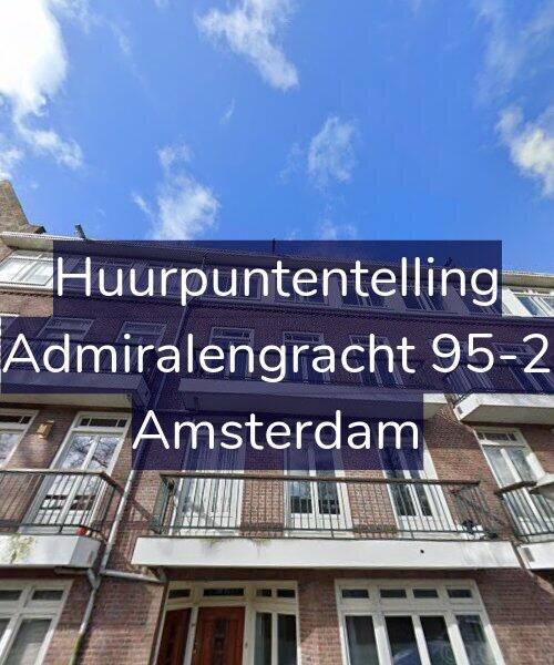Foto gevel Huurpuntentelling voor Admiralengracht 95-2, Amsterdam