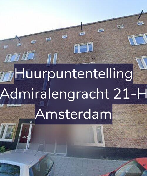 Foto gevel Huurpuntentelling voor Admiralengracht 21-H, Amsterdam