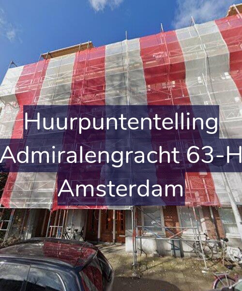 Foto gevel Huurpuntentelling voor Admiralengracht 63-H, Amsterdam