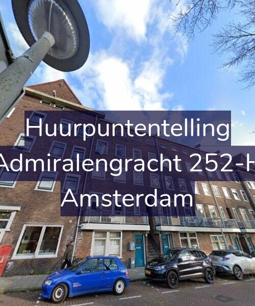 Foto gevel Huurpuntentelling voor Admiralengracht 252-H, Amsterdam