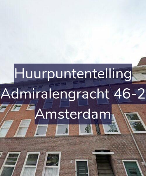 Foto gevel Huurpuntentelling voor Admiralengracht 46-2, Amsterdam
