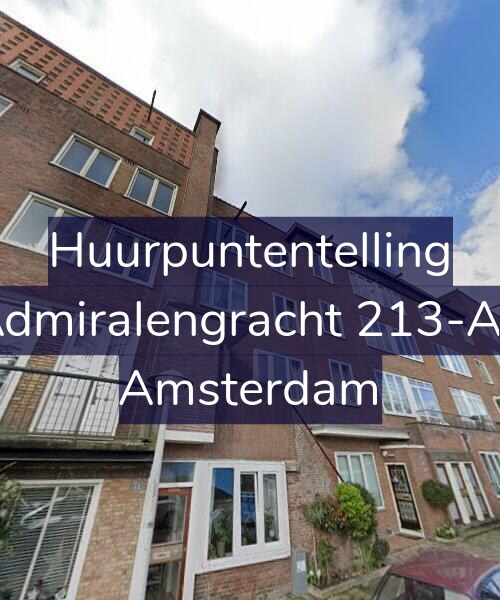 Foto gevel Huurpuntentelling voor Admiralengracht 213-A3, Amsterdam