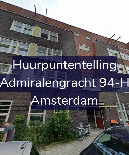 Foto gevel Huurpuntentelling voor Admiralengracht 94-H, Amsterdam
