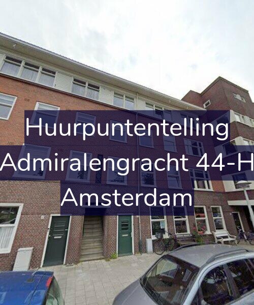 Foto gevel Huurpuntentelling voor Admiralengracht 44-H, Amsterdam