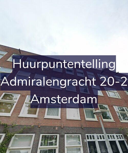 Foto gevel Huurpuntentelling voor Admiralengracht 20-2, Amsterdam