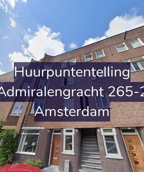 Foto gevel Huurpuntentelling voor Admiralengracht 265-2, Amsterdam