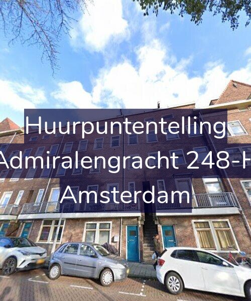 Foto gevel Huurpuntentelling voor Admiralengracht 248-H, Amsterdam
