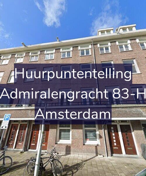 Foto gevel Huurpuntentelling voor Admiralengracht 83-H, Amsterdam