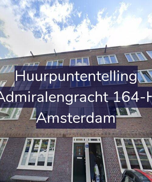 Foto gevel Huurpuntentelling voor Admiralengracht 164-H, Amsterdam