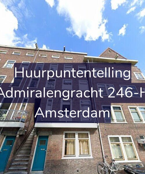 Foto gevel Huurpuntentelling voor Admiralengracht 246-H, Amsterdam