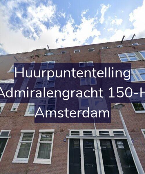 Foto gevel Huurpuntentelling voor Admiralengracht 150-H, Amsterdam