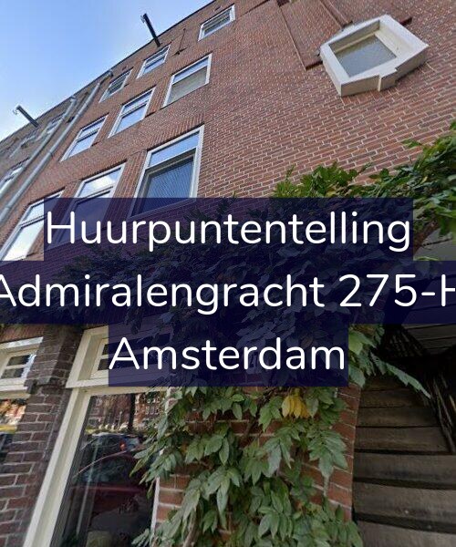 Foto gevel Huurpuntentelling voor Admiralengracht 275-H, Amsterdam