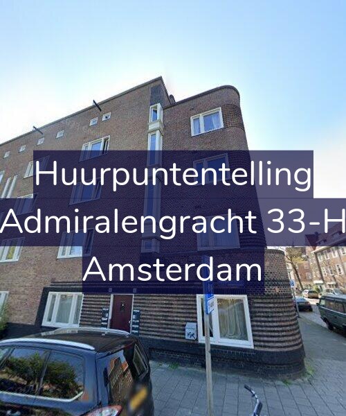 Foto gevel Huurpuntentelling voor Admiralengracht 33-H, Amsterdam