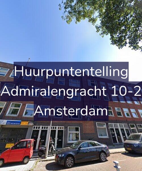 Foto gevel Huurpuntentelling voor Admiralengracht 10-2, Amsterdam