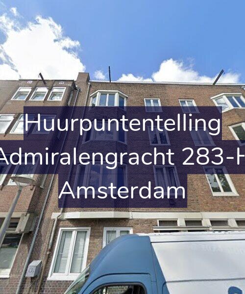 Foto gevel Huurpuntentelling voor Admiralengracht 283-H, Amsterdam