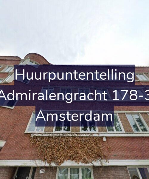 Foto gevel Huurpuntentelling voor Admiralengracht 178-3, Amsterdam